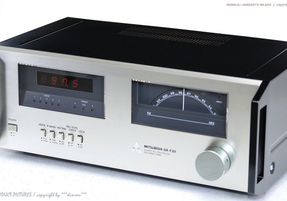 MITSUBISHI DA-F20 High-End FM Tuner 收音头