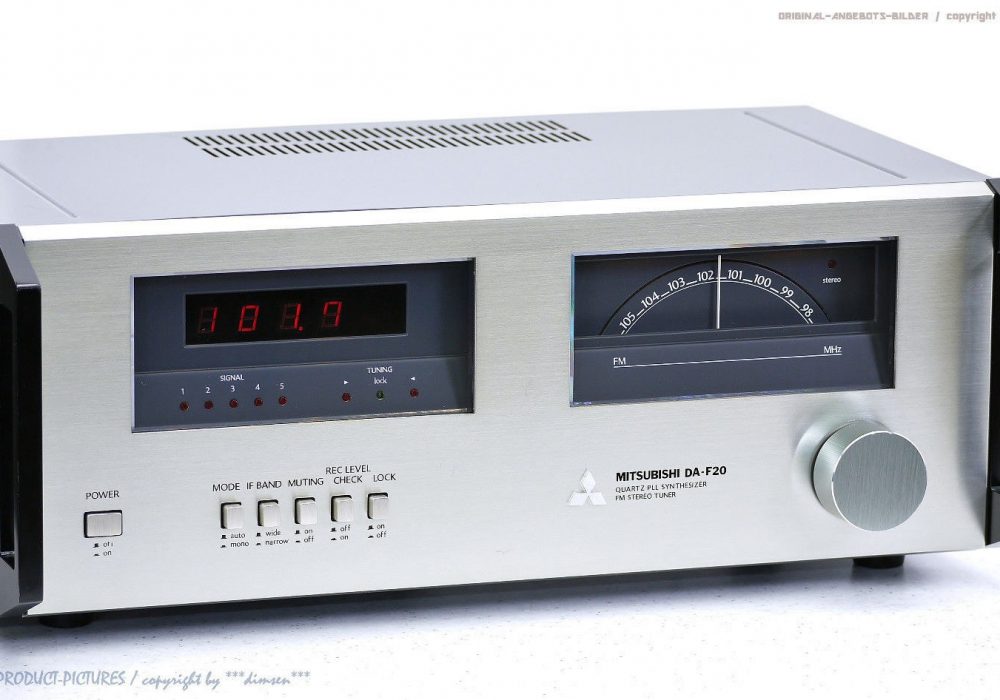 MITSUBISHI DA-F20 High-End FM Tuner 收音头
