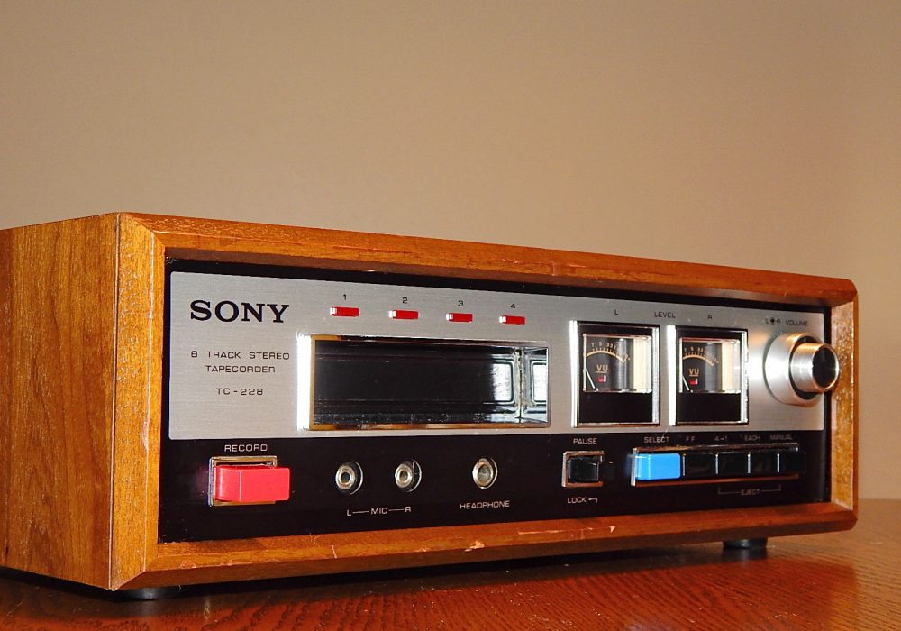 索尼 SONY TC-228 8 Track 8轨磁带卡座