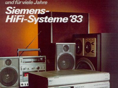 Siemens HiFi-Systeme '83