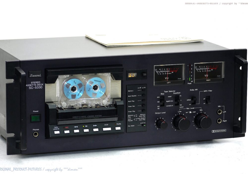 SANSUI SC-5330 古董 High-End 磁带 Tape 卡座 TOP!! Revidiert+1J.G<wbr/>arantie!!