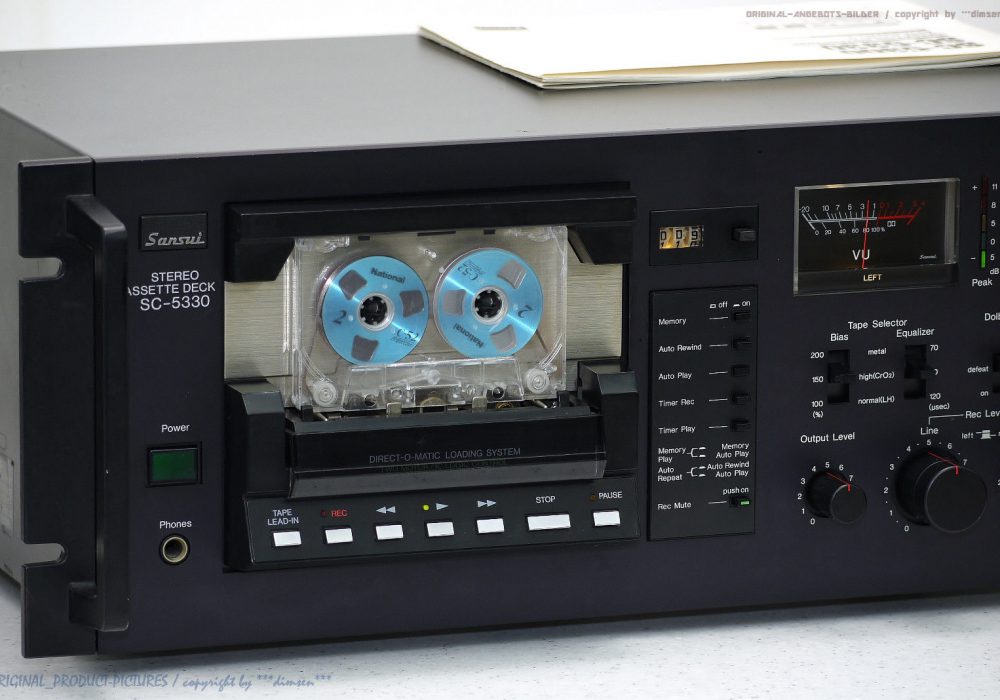 SANSUI SC-5330 古董 High-End 磁带 Tape 卡座 TOP!! Revidiert+1J.G<wbr/>arantie!!