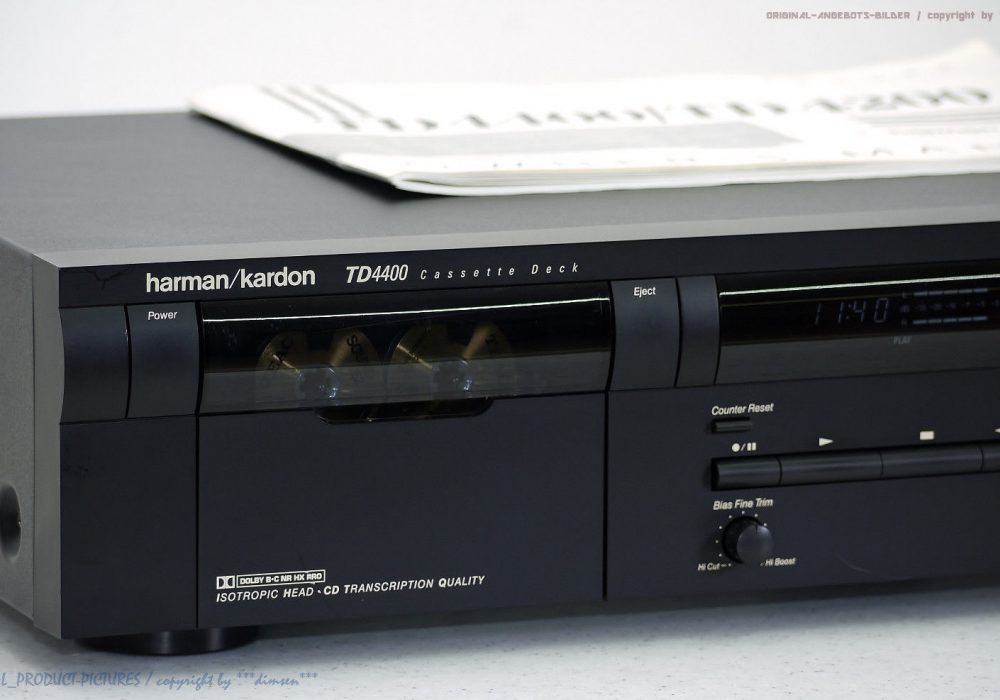 harman/kardon TD4400 High-End 磁带卡座