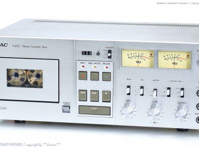 TEAC A-650 古董 磁带 Tape 卡座 1A-Zustand!! Revidiert + 1J.Garantie! NICE