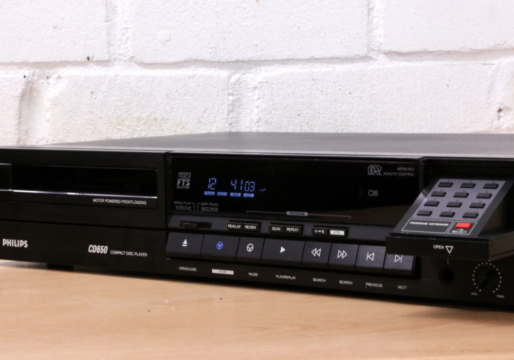 PHILIPS CD-650 Hi-Fi CD Player CD播放机