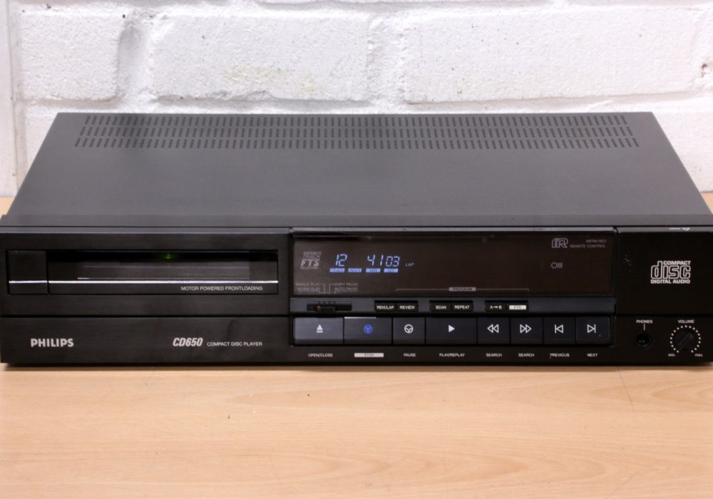 PHILIPS CD-650 Hi-Fi CD Player CD播放机