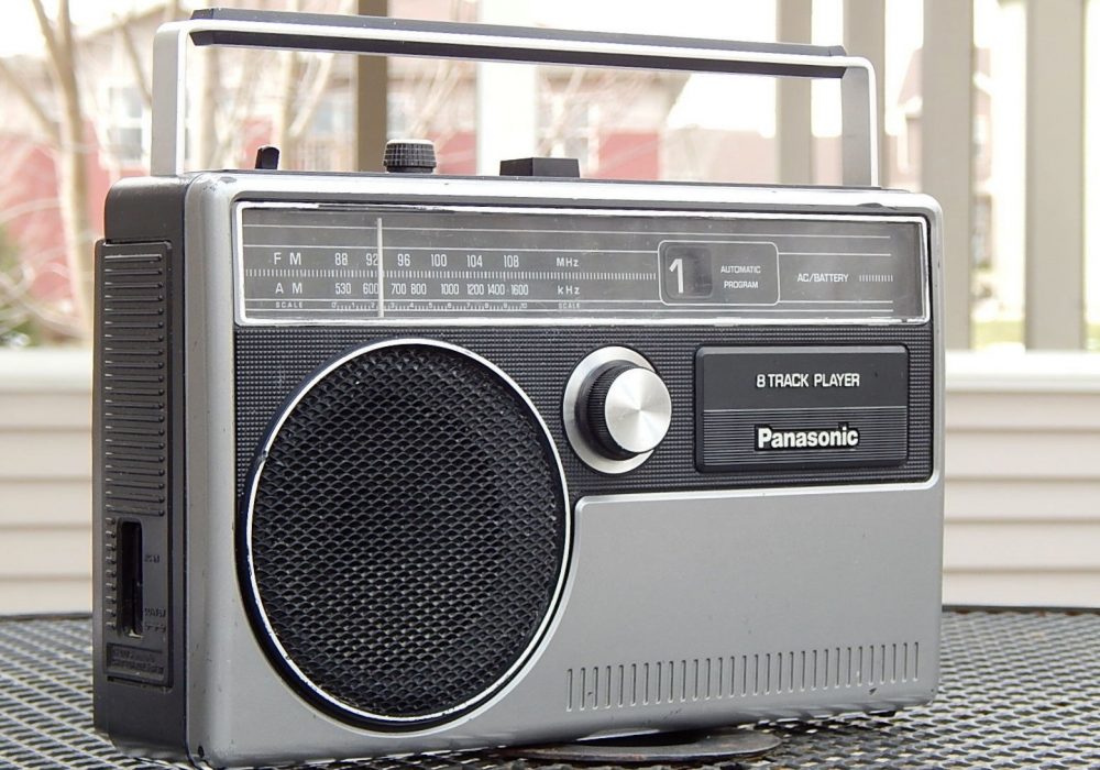 松下 Panasonic RQ-831A AM/FM 8轨磁带 收录机