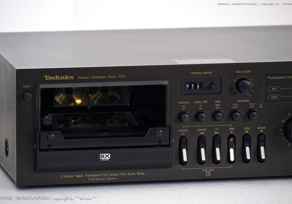 Technics RS-673 卡座