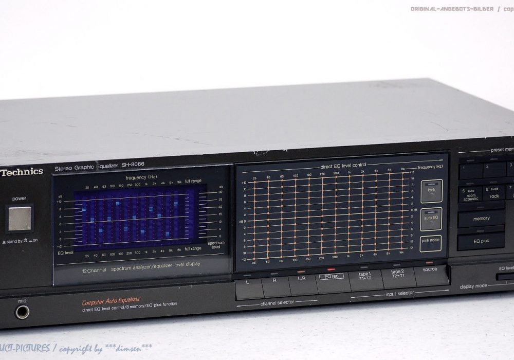 松下 Technics SH-8066 12-Band 图示均衡器