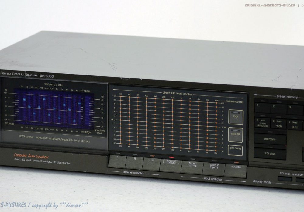 松下 Technics SH-8066 12-Band 图示均衡器