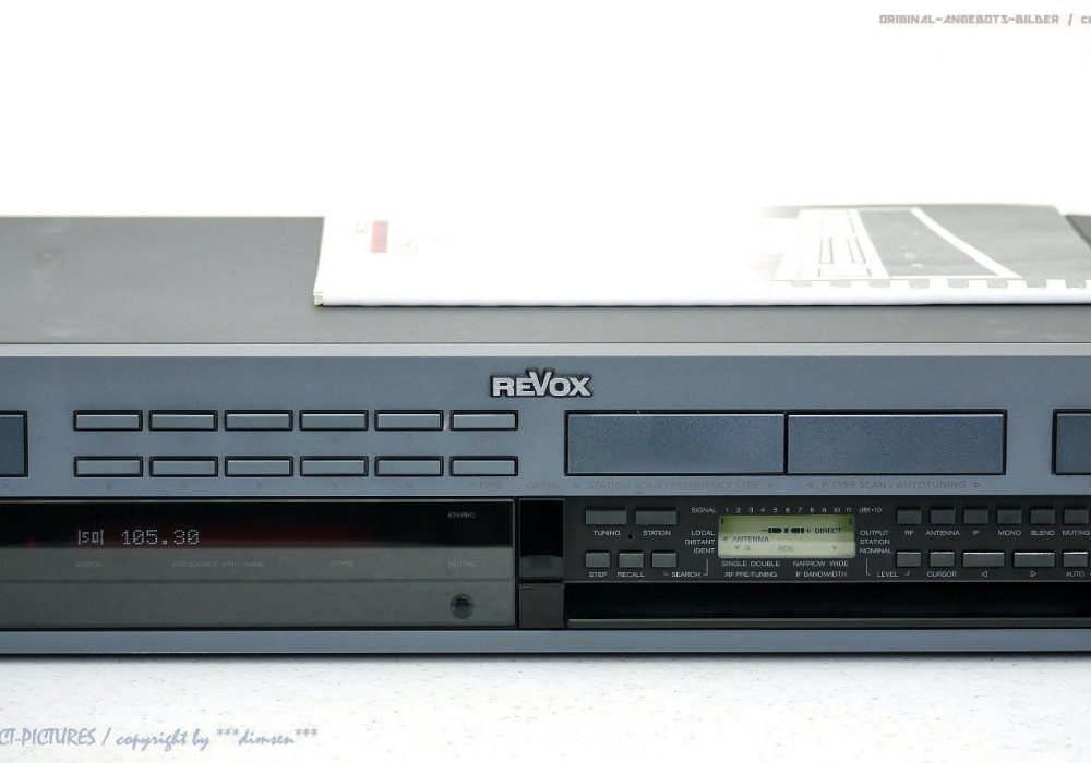 REVOX B260-E High-End FM Tuner 收音头