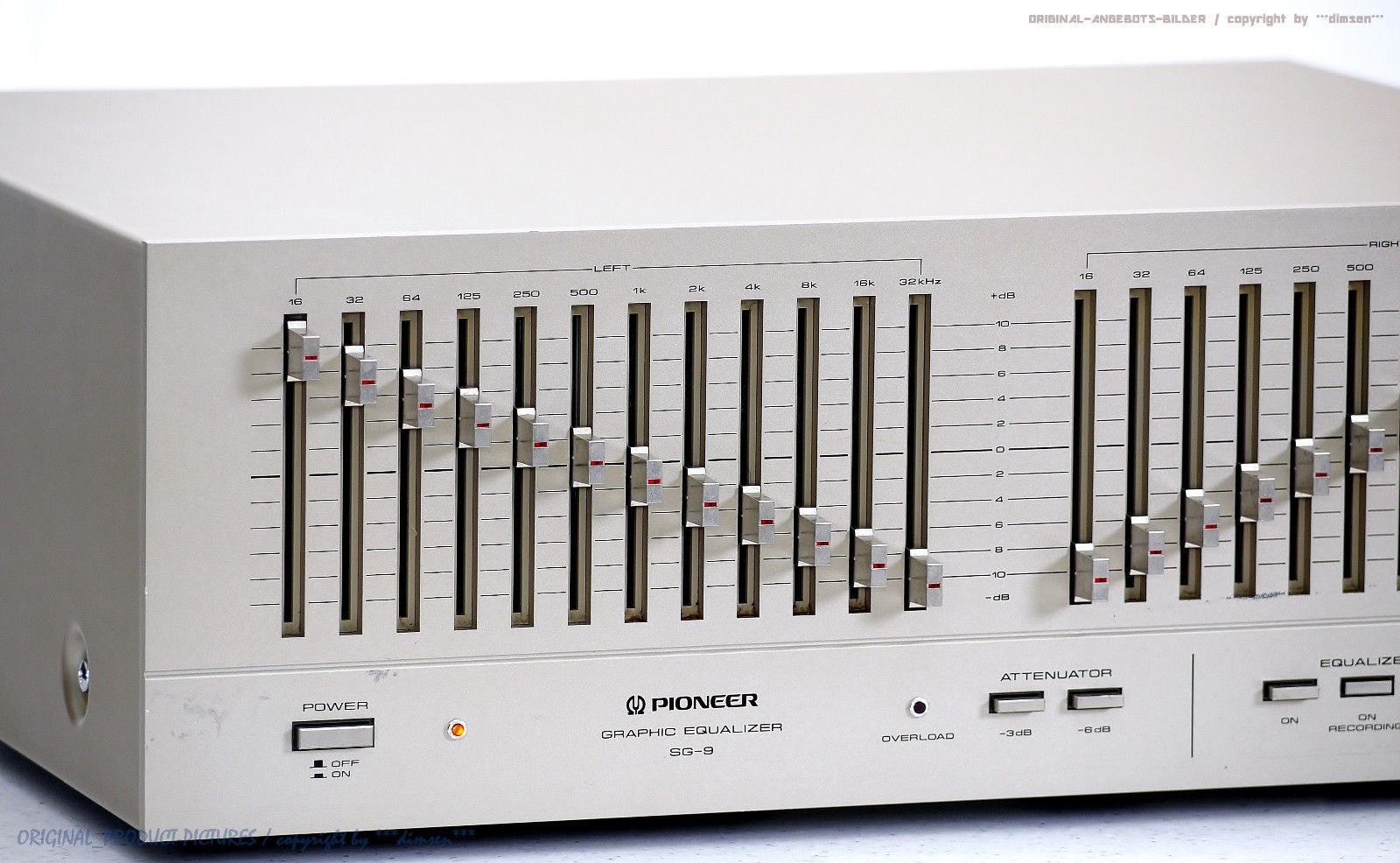 先锋 PIONEER SG-9500 图示均衡器（1978） – Lark Club