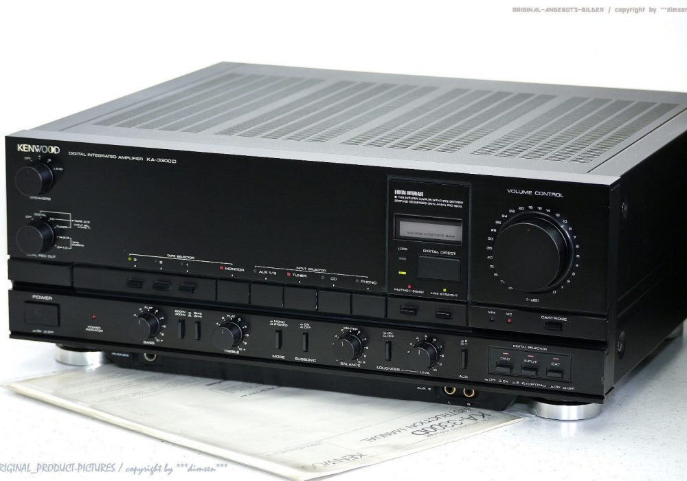 KENWOOD KA-3300D High-End 功率放大器