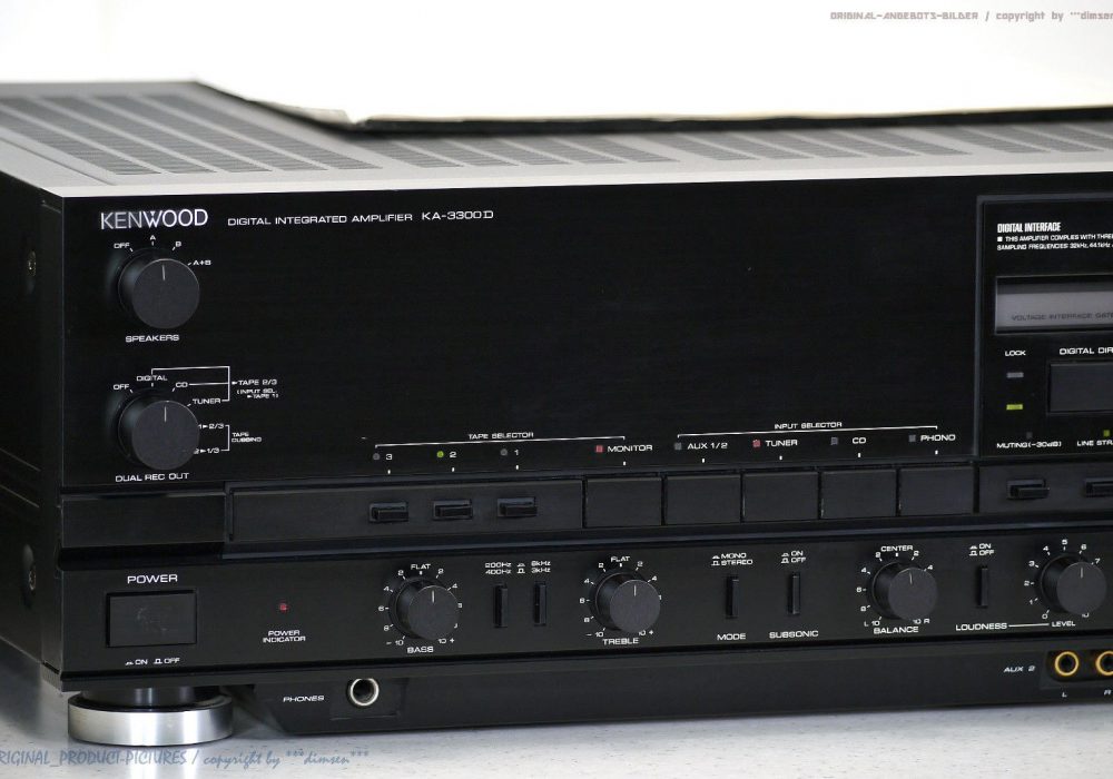 KENWOOD KA-3300D High-End 功率放大器