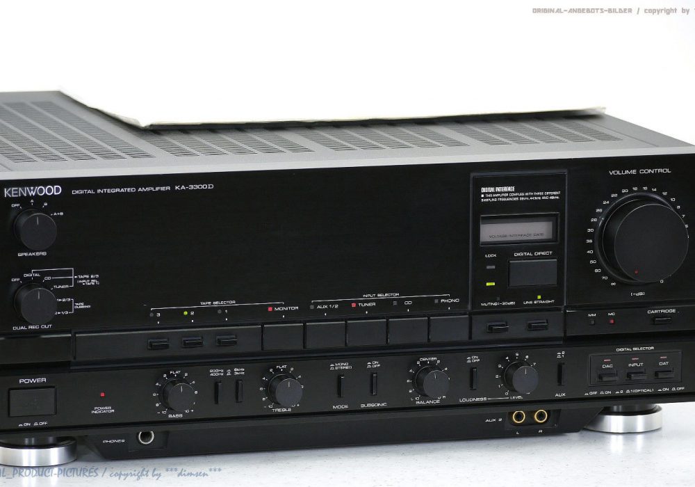 KENWOOD KA-3300D High-End 功率放大器