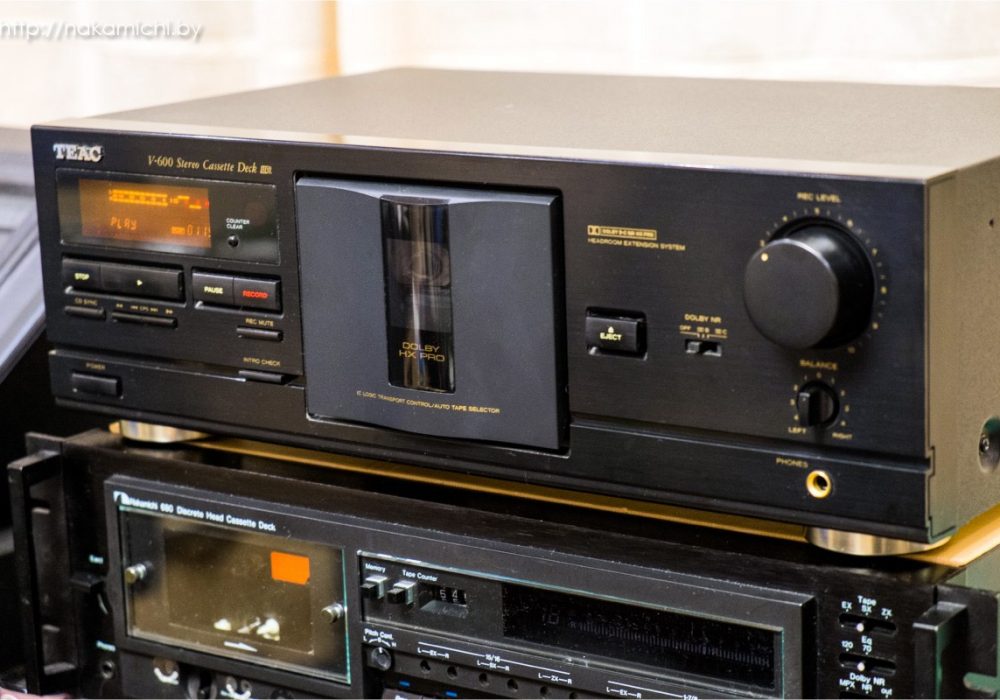 TEAC V-600 卡座 拆解