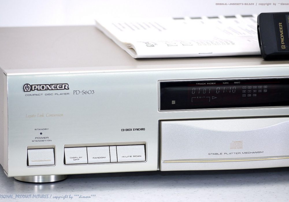 PIONEER PD-S603 CD播放机