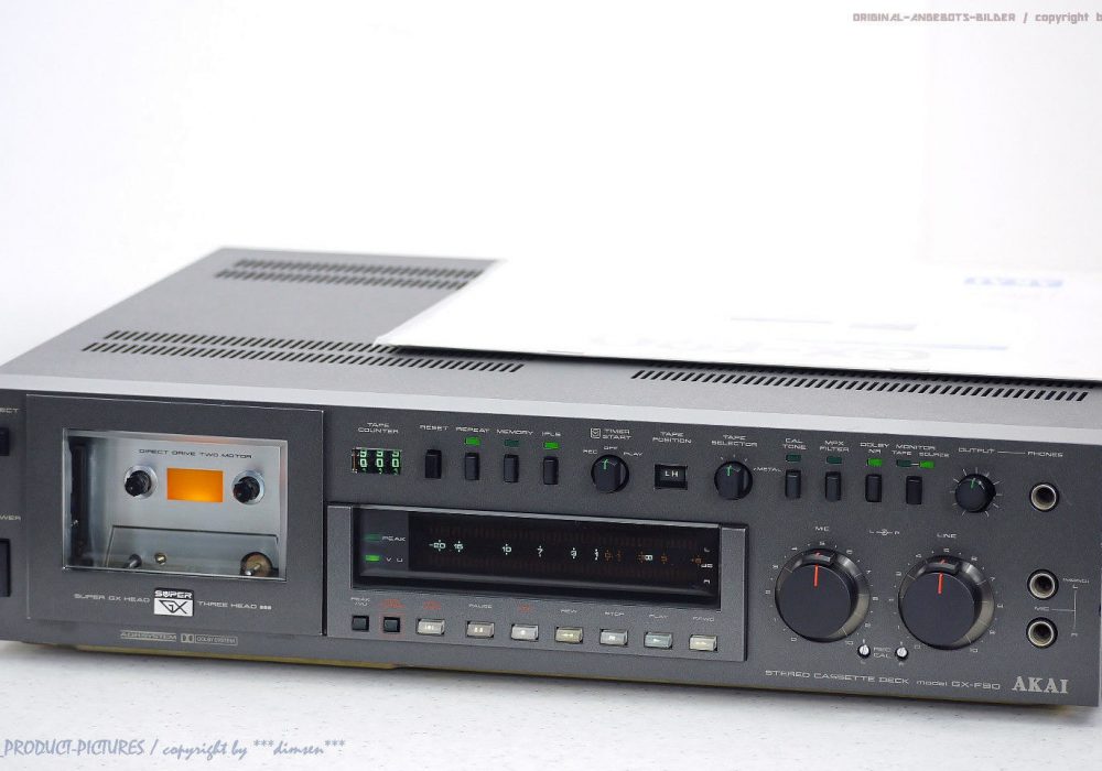 AKAI GX-F90 古董 HighEnd 磁带 Tape 卡座
