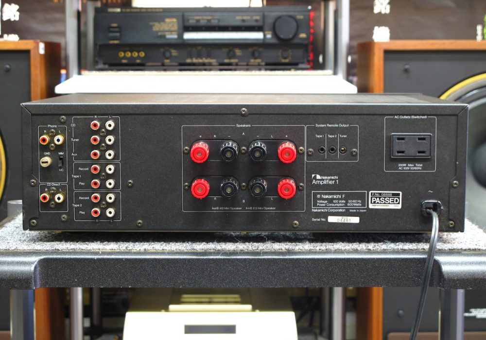 Nakamichi Amplifier 1 功率放大器