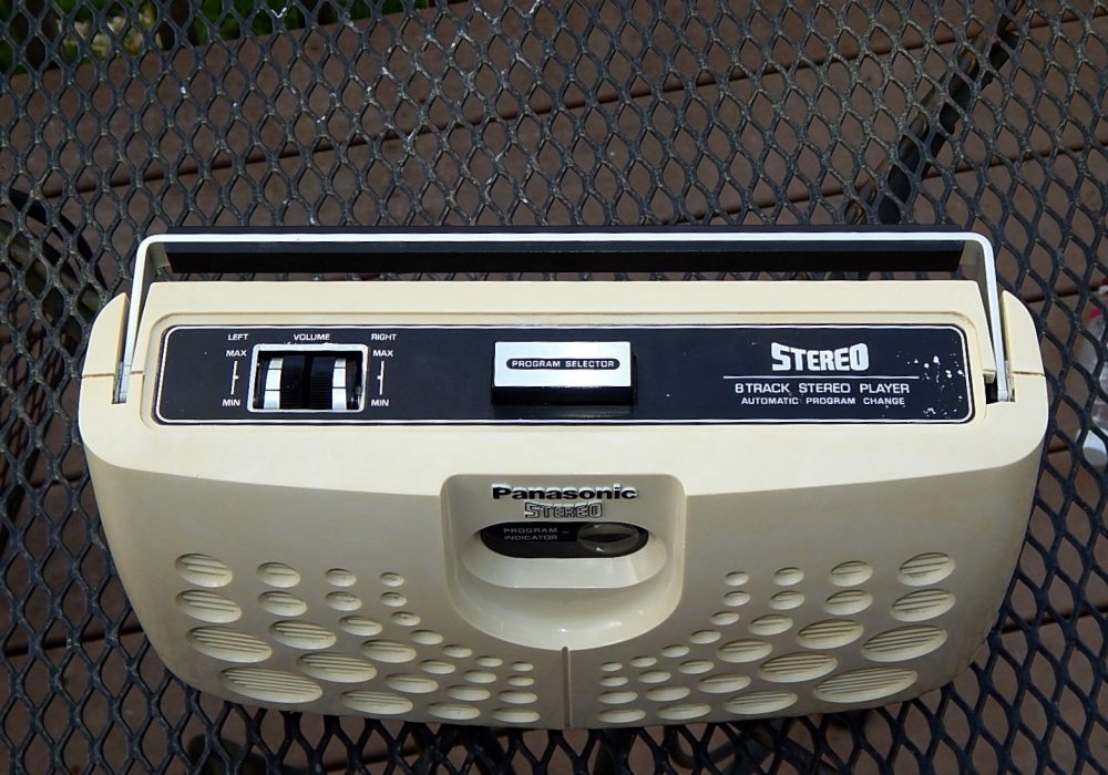 Panasonic RS-833S Swiss Cheese 8轨磁带播放机
