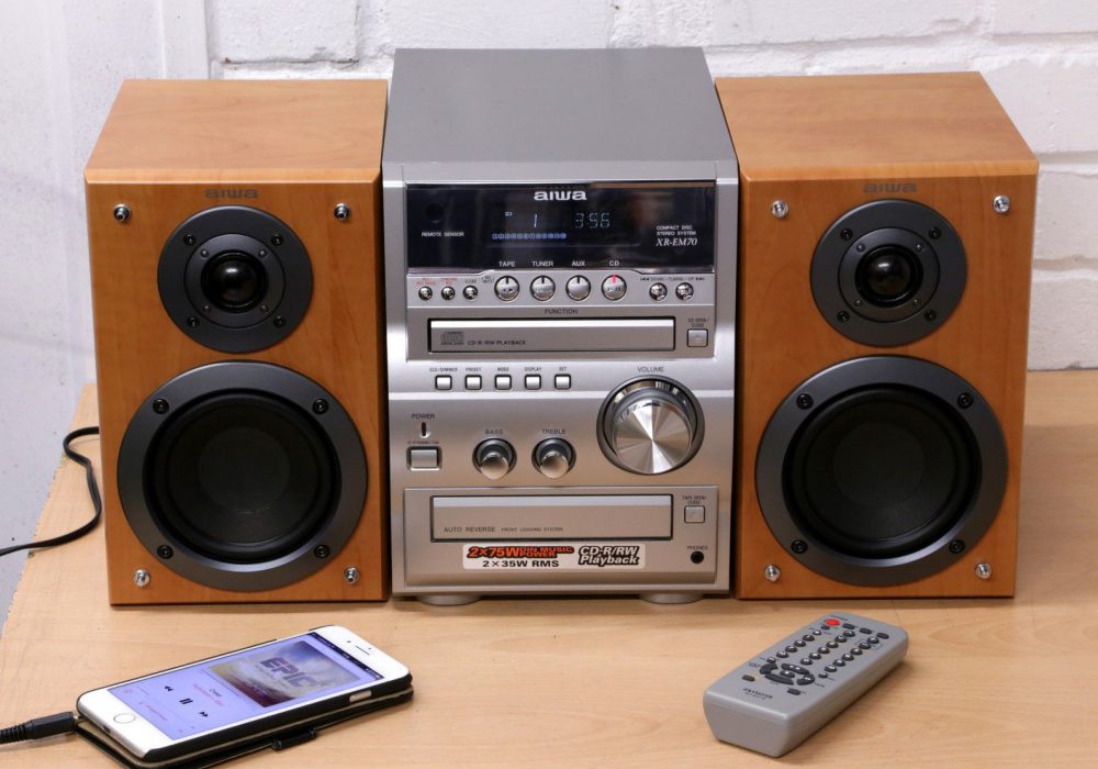 AIWA XR-EM70 Hi-Fi 桌面组合音响