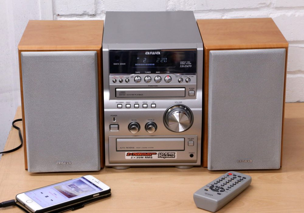 AIWA XR-EM70 Hi-Fi 桌面组合音响