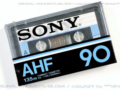 索尼 SONY AHF90 Type-I Audio 盒式录音磁带