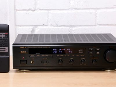 DENON DRA-455 ntegrated Hi-Fi amplifier FM AM receiver Phono input