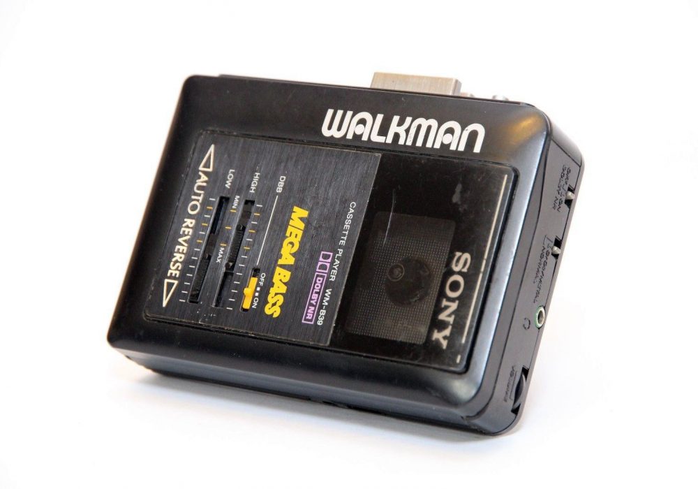 古董 索尼 SONY WALKMAN 立体声 磁带 Tape Player WM-B39 MegaBass AutoReverse