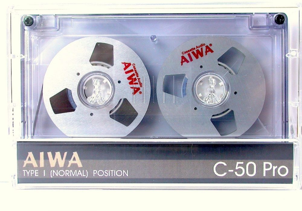 爱华 AIWA Silver Reel to Reel Cassette Tape (DIY作品)