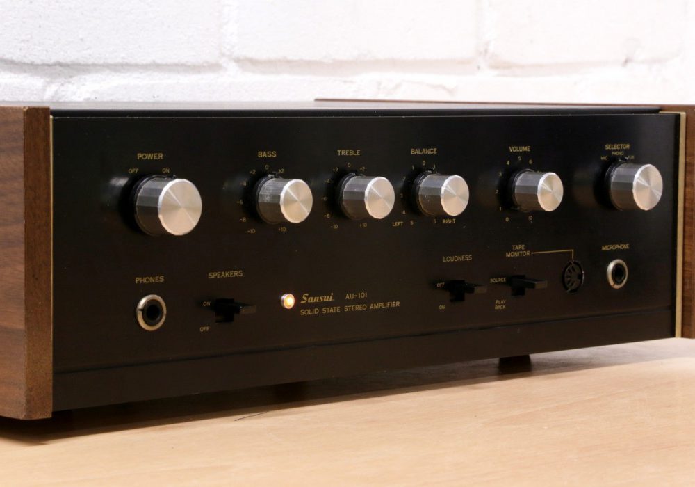 SANSUI AU-101 合并式功放