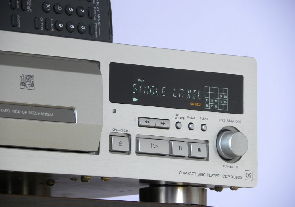 SONY CDP-XB920 CD播放机