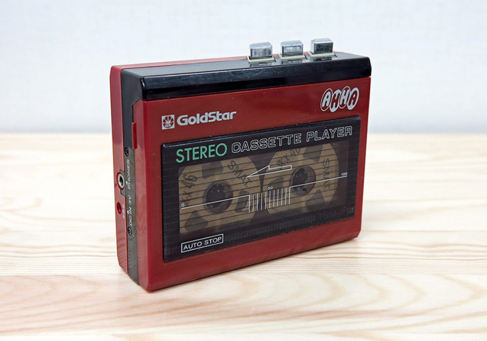 (LG) GoldStar TSM-6 카세트 플레이어