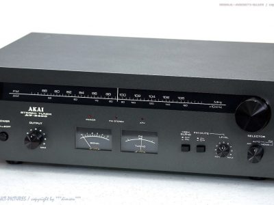 AKAI AT-2400 古董 AM/FM 立体声 Tuner in 1A-Zustand!! Gewartet+1J.Ga<wbr/>rantie!