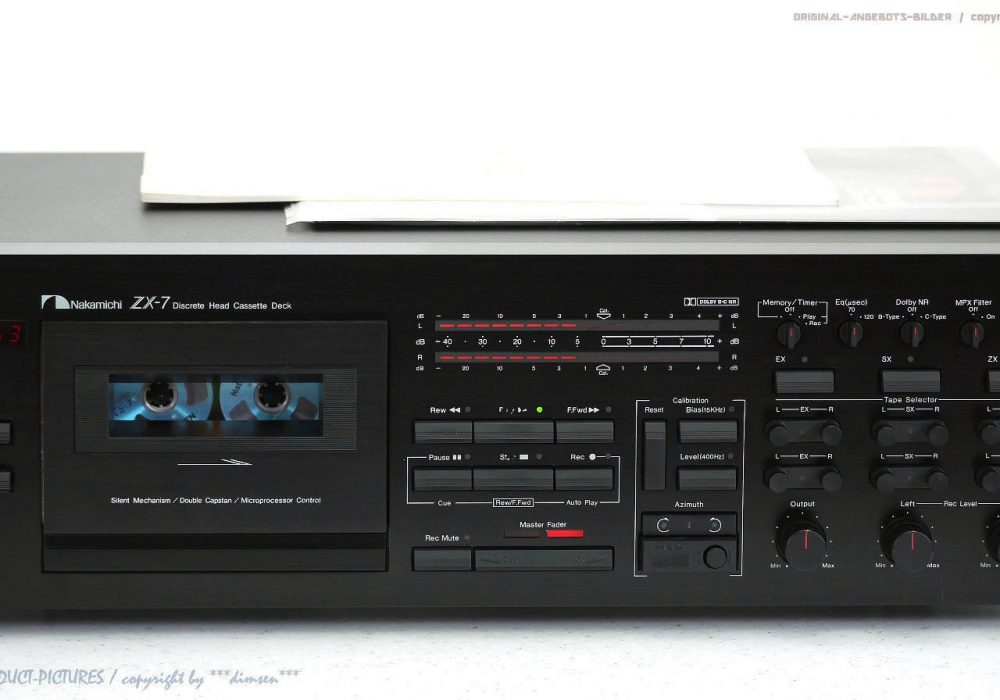 NAKAMICHI ZX-7 High-End 卡座