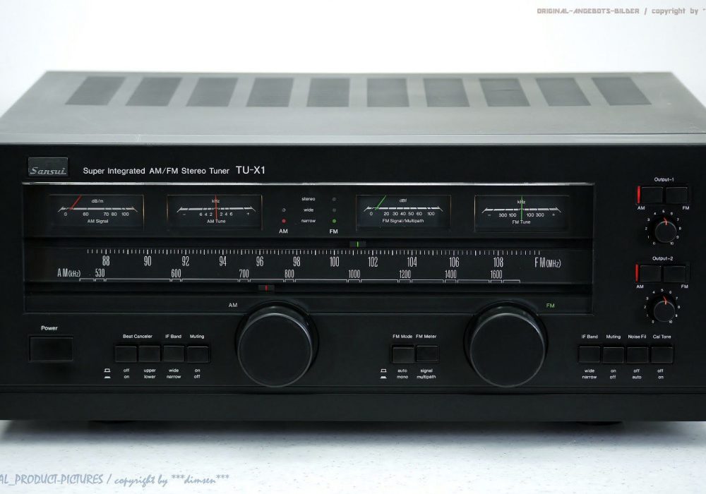 SANSUI TU-X1 High-End Super Integrated AM/FM 收音头