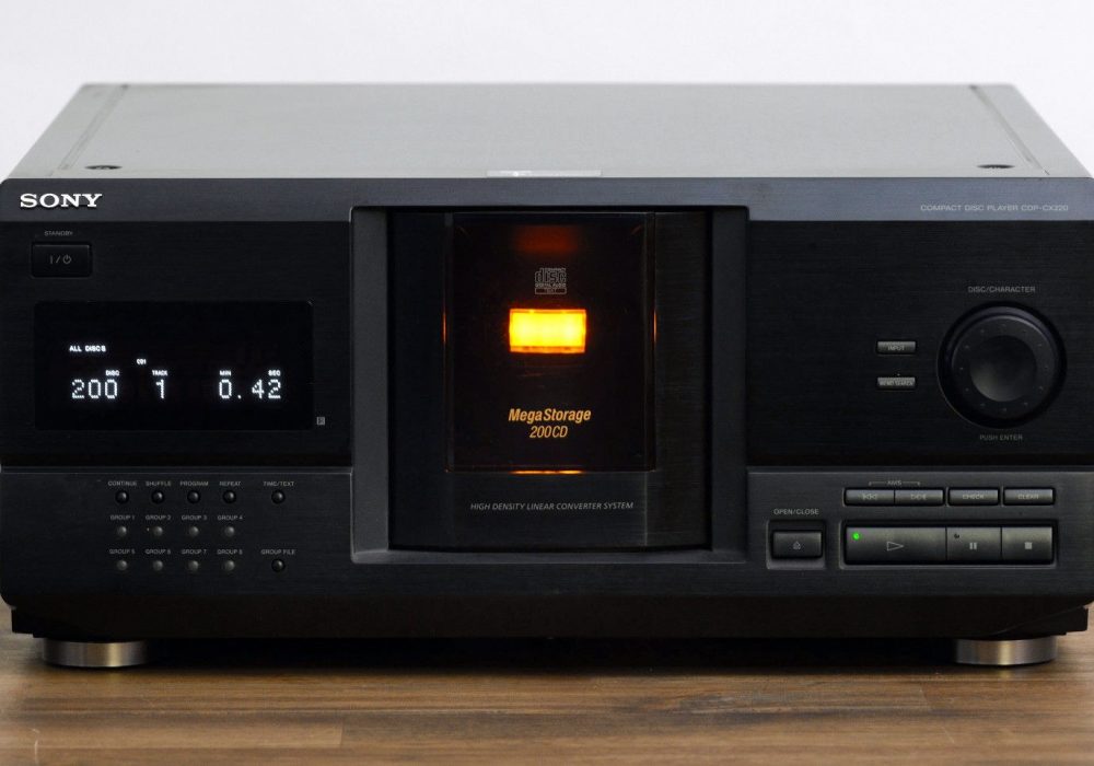 索尼 SONY CDP-CX220 200碟连放 CD播放机