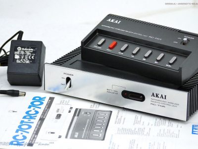 AKAI RC-70 Fernbedienung/<wbr/>Remote Control GX-635D, GX-625, GX-620, GX-255, PRO1000