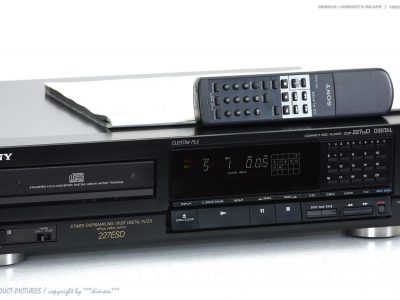 索尼 SONY CDP-227ESD High-End CD-Player mit FB+BDA in 1A-Zustand + 1J.Garantie!! ES