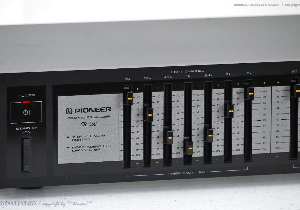 PIONEER GR-560 7-Band 图示均衡器