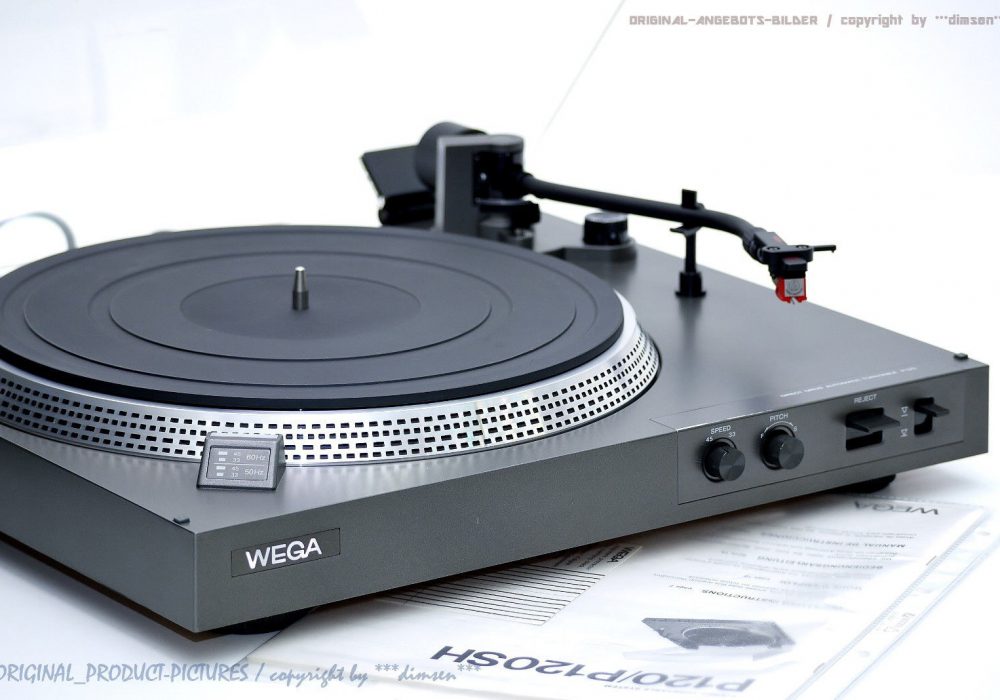 WEGA P120 古董 Plattenspieler<wbr/>/黑胶唱机 BDA+Audio-Tech<wbr/>nica!! Top+1J.Garanti<wbr/>e!