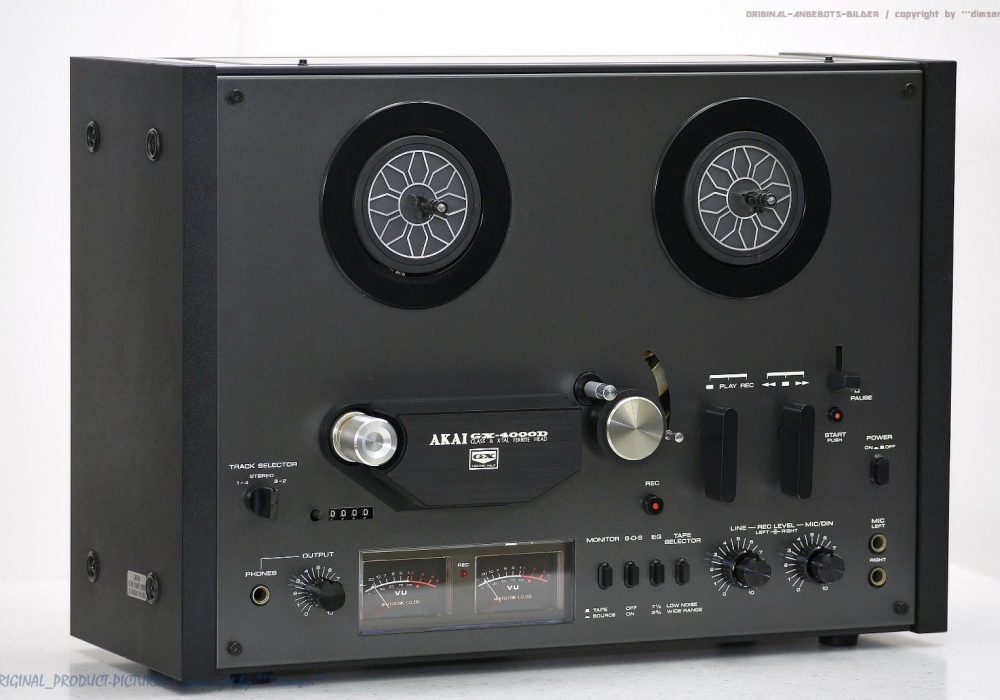 AKAI GX-4000D 古董 Bandmaschine/T<wbr/>onbandgerät 1A-Zustand/Rev<wbr/>idiert+1J.Gara<wbr/>ntie