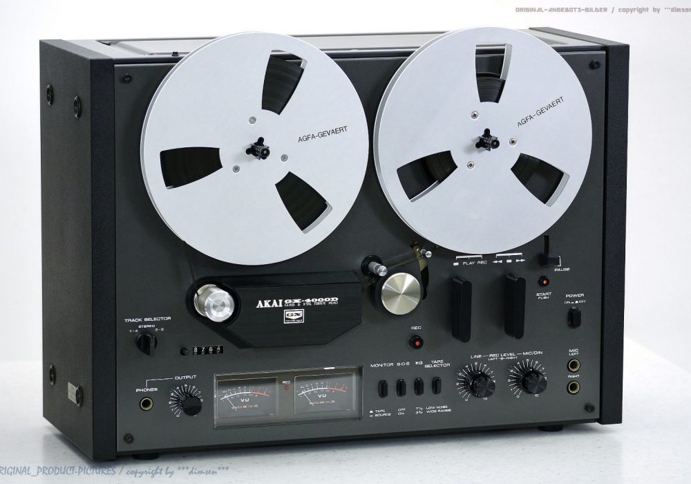AKAI GX-4000D 古董 Bandmaschine/T<wbr/>onbandgerät 1A-Zustand/Rev<wbr/>idiert+1J.Gara<wbr/>ntie