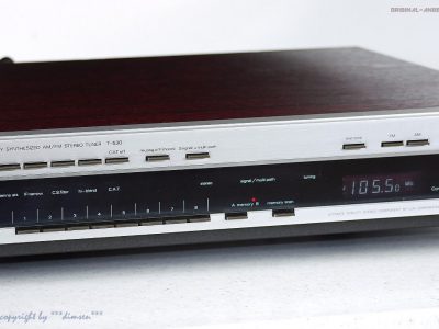 力士 LUXMAN T-530 Spitzenklasse 古董 AM/FM 立体声 Tuner Top-Zustand! + 1J.Garantie