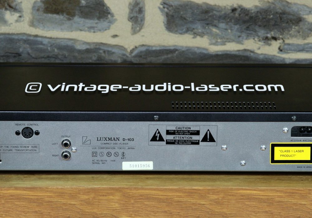 Luxman D-103 CD播放机
