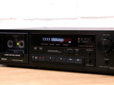 DENON DR-M22 Hi-Fi cassette tape deck Dolby B/C 3-HEAD closed loop dual capstan