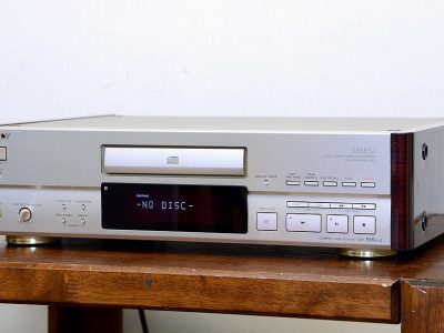 動作品 SONY ソニー CDP-555ESJ CDプレイヤー リモコン付 ベルト交換済