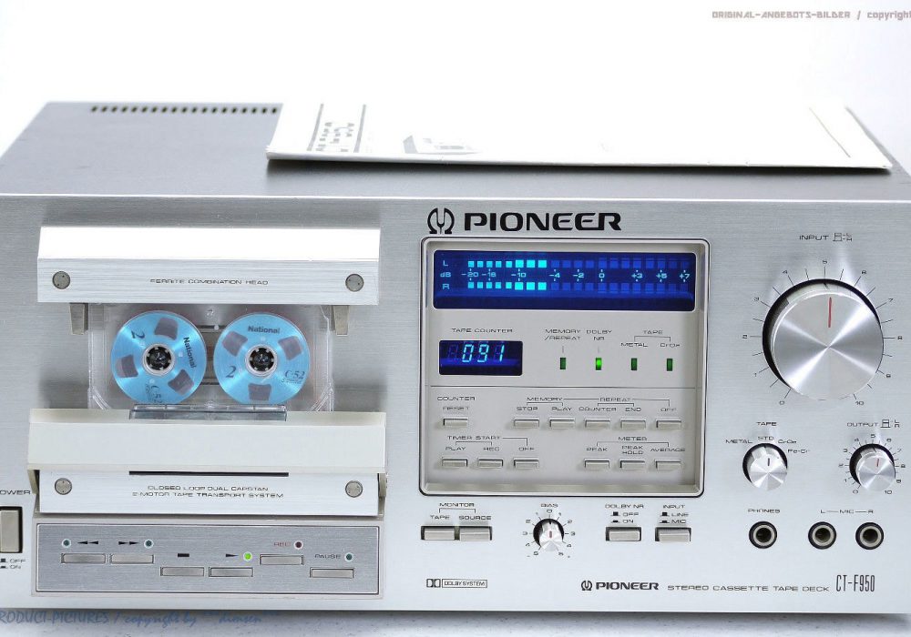 PIONEER CT-F950 High-End 卡座