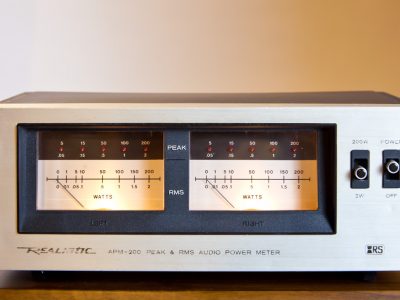 Realistic APM-200 Peak & RMS Audio Power Meter 功率放大器