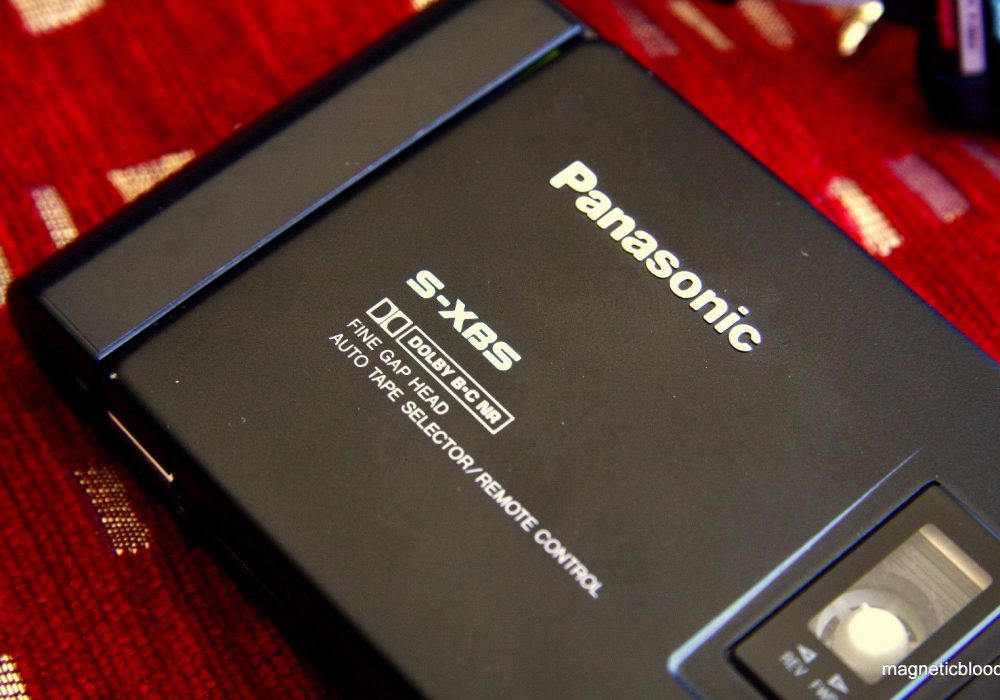 Rare 松下 Panasonic RQ S5 Dolby B+C cassette player, Koss Porta Pro headphones